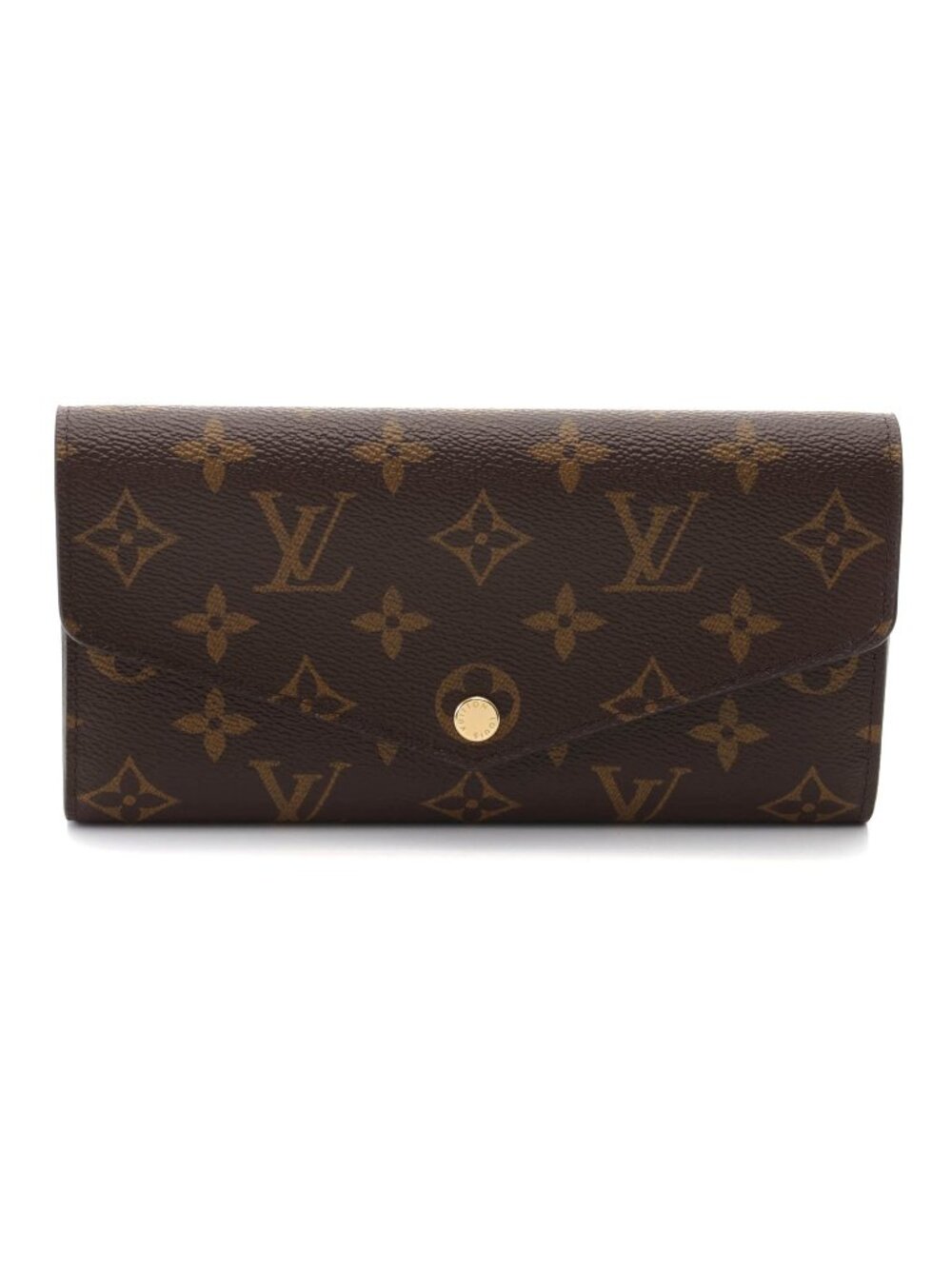 Louis Vuitton Portefeuille Sarah Monogram Rose Ballerine Wallet Canvas